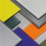 Color Painted Glass